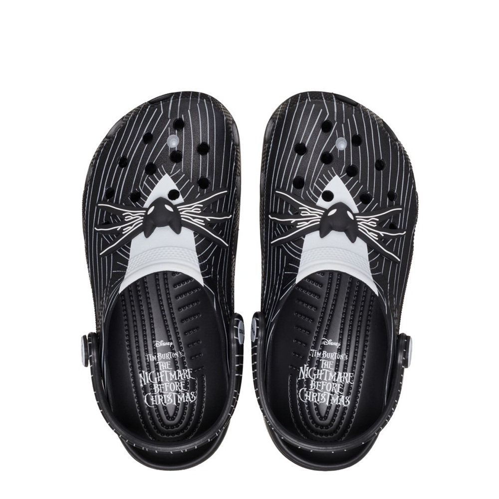 Jack Skellington Clog Crocs Nightmare Before Christmas Men 7 Women 9 Halloween